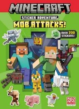 Random House Minecraft Sticker Adventure: Mob Attacks! (Minecraft) (Paperback)