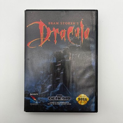 Bram Stoker's Dracula Sega Genesis No Manual Authentic Tested