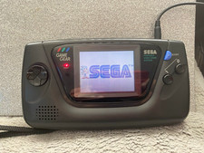 SEGA Game Gear Black Handheld System full recapped tested working/unknown fault