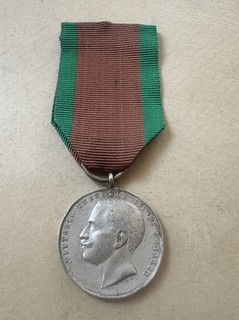 MEDAGLIA ARGENTO REGIA ZECC GARA DI TIRO FRA UFFICIALI TAS REGIO ESERCITO SAVOIA