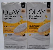 Olay Ultra Moisture Beauty Bar Soap with Shea Butter 12 Total Bars Hydrating