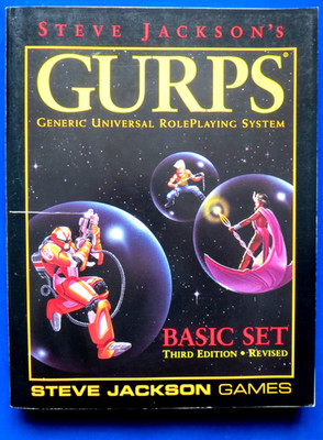 GURPS Basic Set Third Edition - Steve Jackson Spiele - sehr guter Zustand