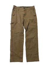Legendary Outfitters Flex Canvas Pants Mens 32 X 30 Regular Brown Utility