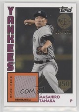 2019 Topps 1984 Baseball Relics Series 2 150th Anniversary Masahiro Tanaka 1p5