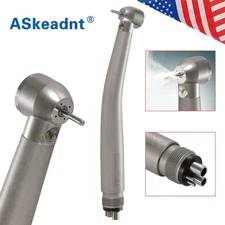 NSK Style Dental Fiber Optic LED E-generator high speed handpiece 4Spray 4 Hole