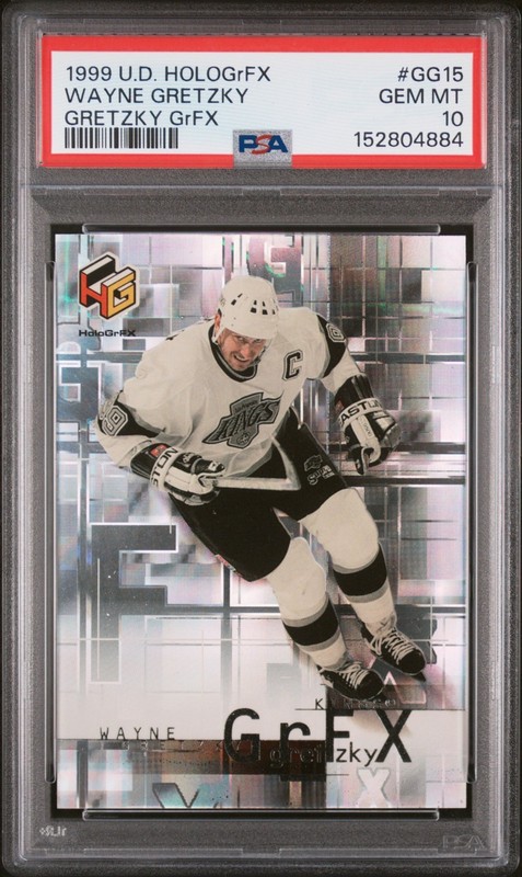 Wayne Gretzky - 1999 Upper Deck HoloGrFX Gretzky GrFX #GG15 - (POP: 18) - PSA 10