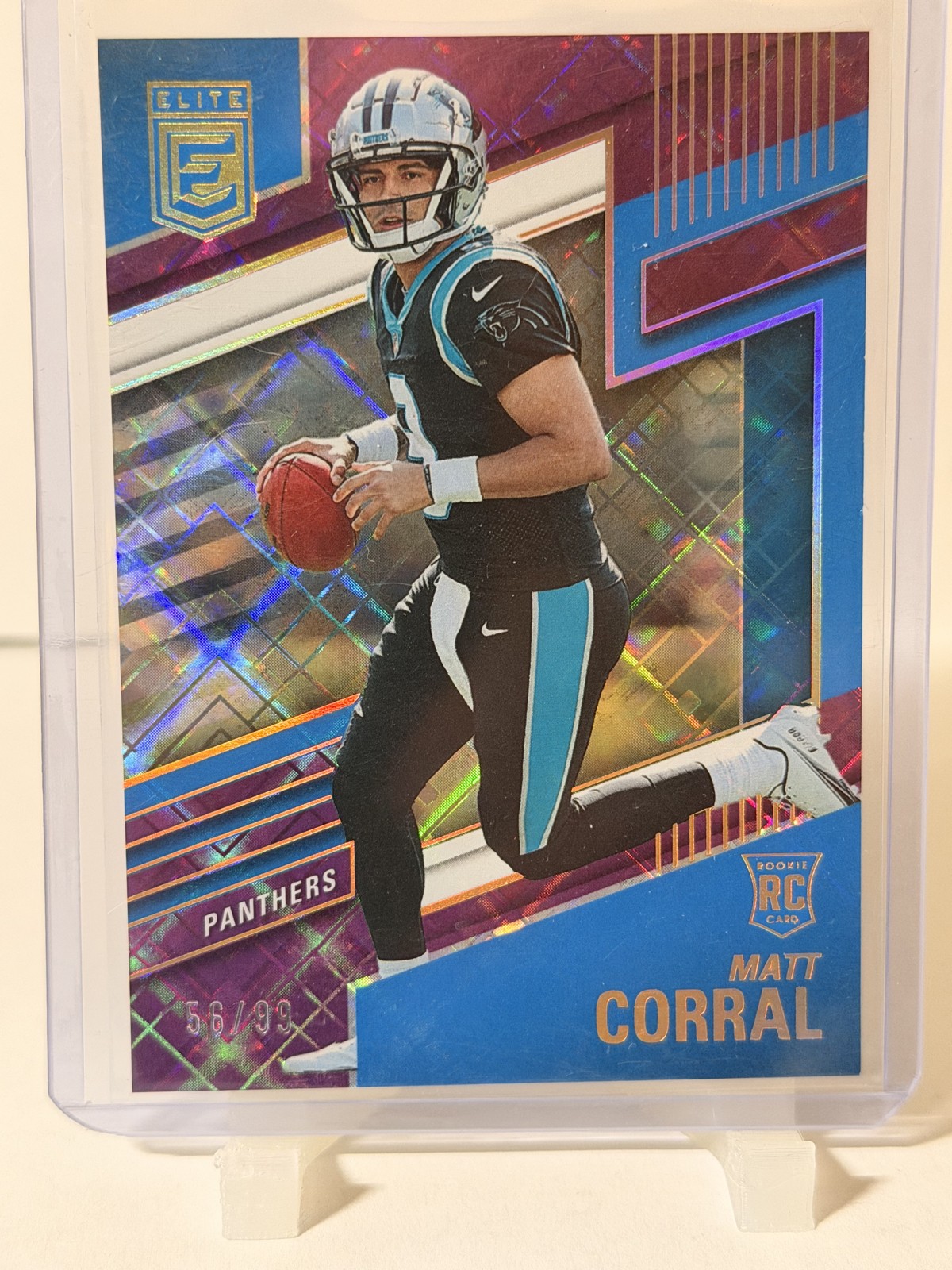 2022 Panini Donruss Elite - Rookies Matt Corral #103 Purple /99 (RC)