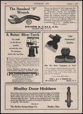 1924 The L. & I. J. White Company Buffalo New York Axes Vintage Print Ad