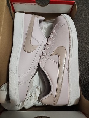 Womens Nike Court Royale Size 8 Barely Rose/Fossil Stone-white In Color