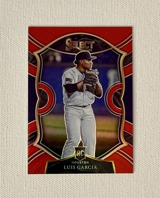 2021 Select /199 RED RC #52 Luis Garcia SP Numbered ROOKIE Astros PARALLEL