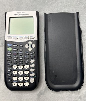 Texas Instruments TI-84 Plus Graphing Calculator Cover (tested&working) PRISTINE