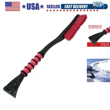 26 Inch Snow Brush with Ice Scraper for Cars, Trucks, SUVs, RVs, and More Col...