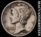 1934-D Mercury Dime- Silver- Scarce Better Date No Reserve #J2089
