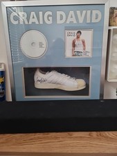 Craig David Singed Cd Album And Shoe