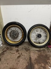 Supermoto Wheel Set Up (Front: 110/17/70) (Rear: 140/17/70)