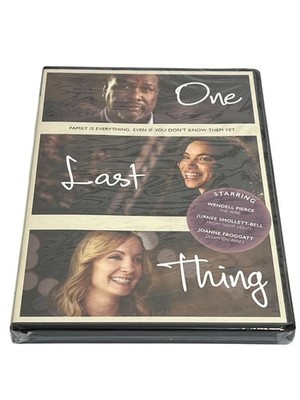 One Last Thing DVD Drama Movie Wendell Pierce Jurnee Smollett