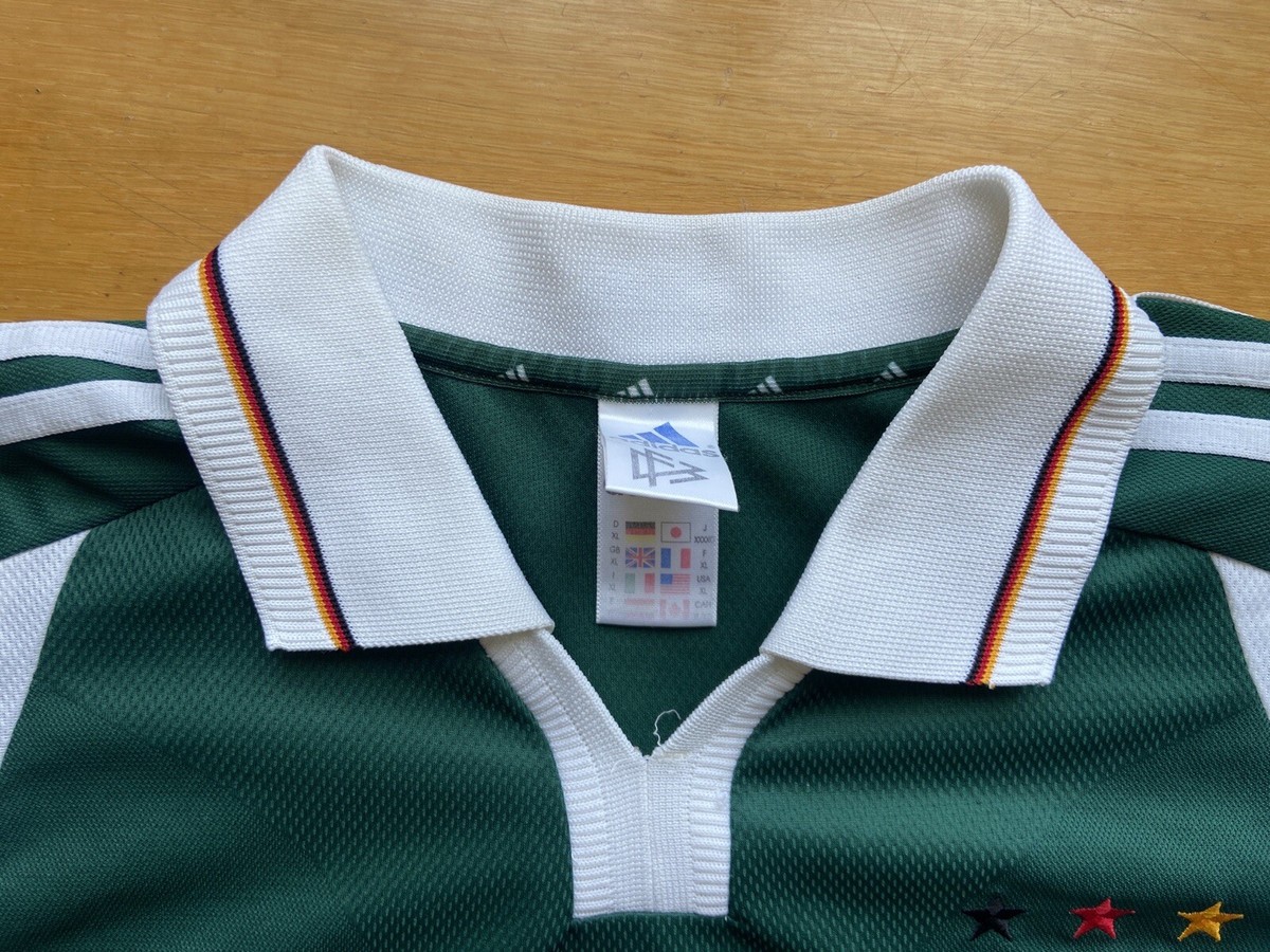 GERMANY 2000 2002 AWAY FOOTBALL SHIRT SOCCER JERSEY ADIDAS 646711