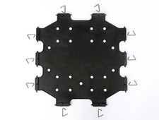 UK Made Mini Mk1-3 Morris Minor 1000 Seat Diaphragm with Fixing Clips, CZH3508