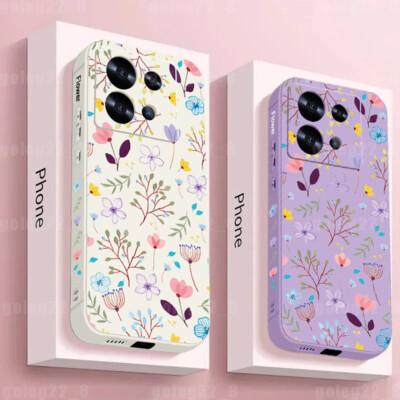 Für Xiaomi 13T Redmi Note 13 Pro Poco X6 X5 F6 Pro Blume Weiches TPU Handy Hülle