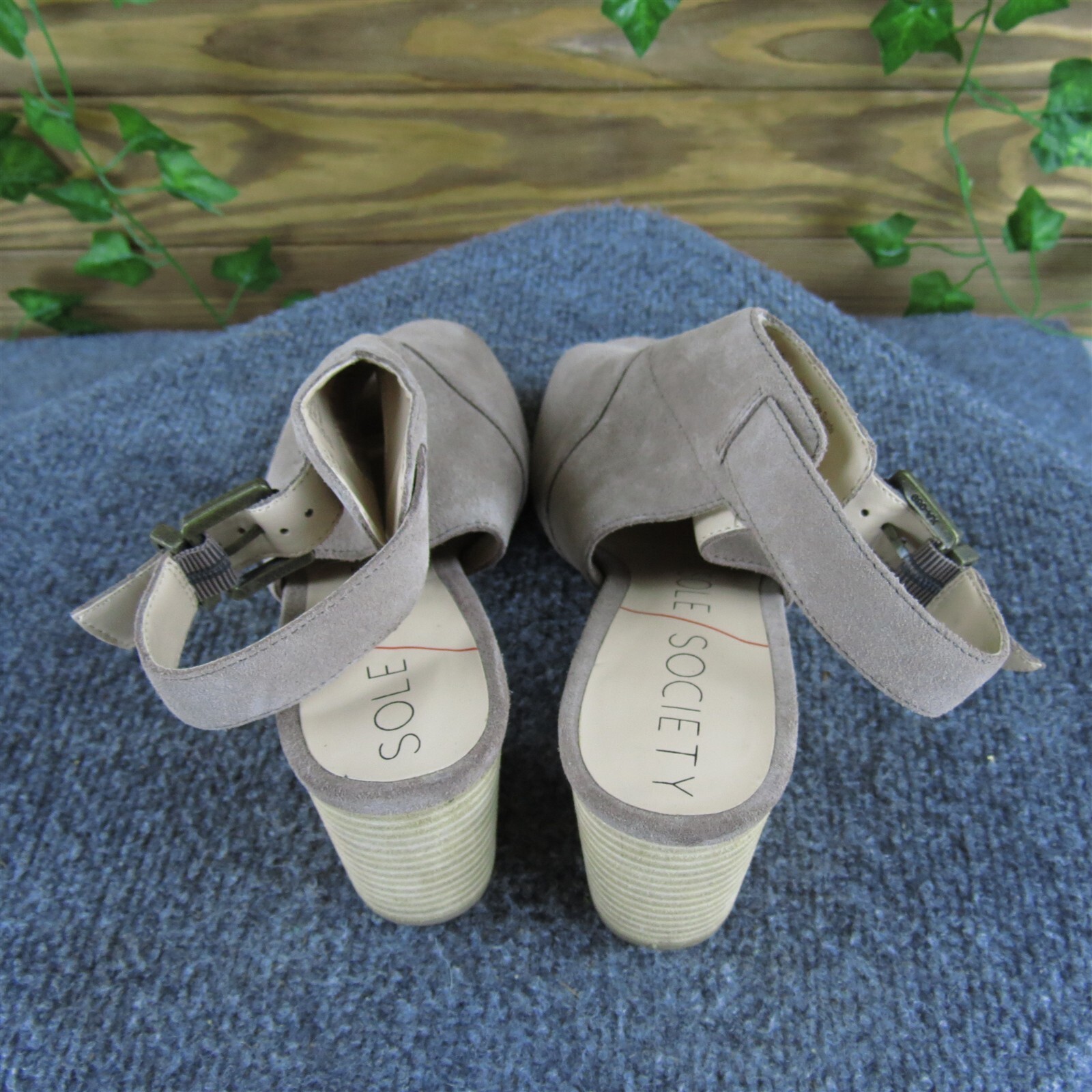 APL Sole Society Donna Zuma Gladiatore Pelle Taupe Tg 6 5 Medium Usatoatamente Deli