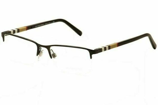 burberry half rim eyeglasses