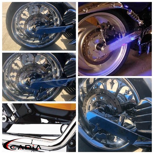 Chrome Motorcycle Swingarm Cover Right Side For Suzuki Boulevard M109R 2006-2013 - Picture 9 of 9
