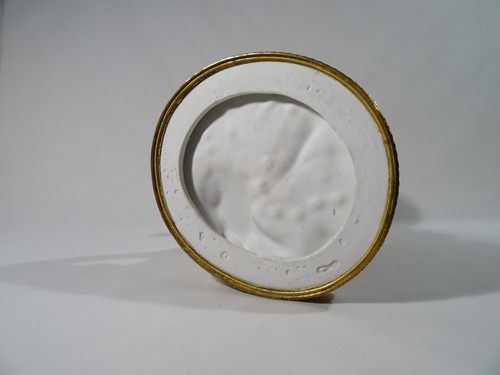 SEVRES FALCONET BISCUIT STATUE LES AMOURS EROS ANTEROS FIGHTING FOR A HEART - Picture 6 of 12
