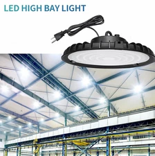 300W UFO LED High Bay Light Factory Warehouse Industrial Lighting Lamp 6000K
