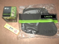 Kawasaki Tune up kit Spark Plug + Air Oil Filter KEF300 KEF 300 Lakota 00 01-03