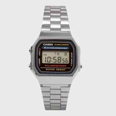 Steel Band A168wa1 Casio A168WA-1 Unisex Digital Quartz Wrist