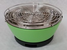 Tischgrill VESUVIO * grün * portabel * Lagerräumung * Holzkohle Camping …