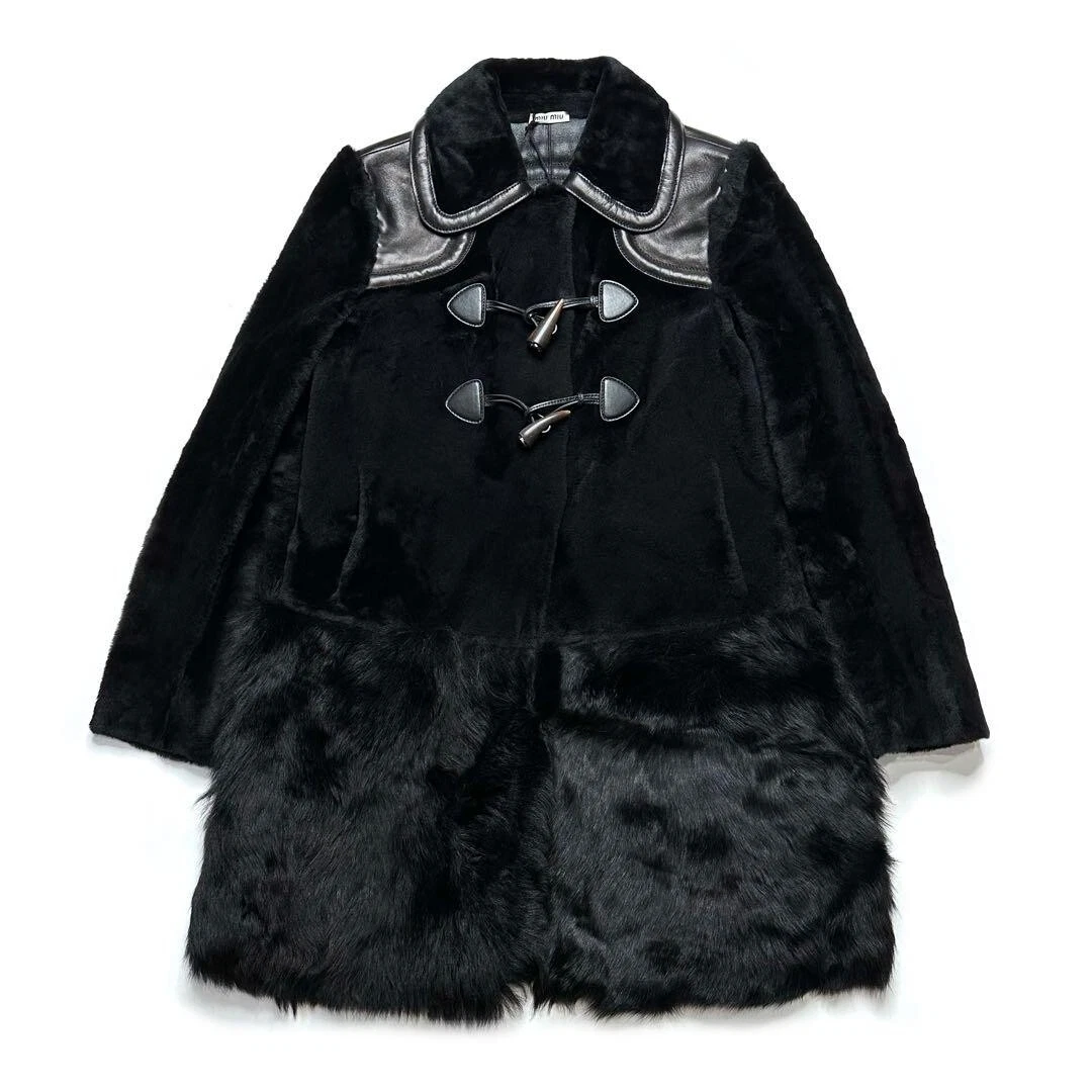 ⭐︎miu miu 希少　ツイード キツネ ファージャケット Miu Miu Coats, Jackets & Vests for Fur Outer Shell Women for sale