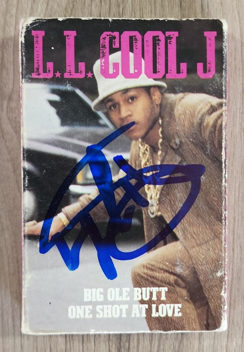 LL Cool J Signed Big Ole Butt Cassette Single Rap Hip Hop LEGEND