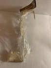 2 Vintage Golden Dove Metal Wreath Holder And Jingle Bell Wreath Holder — photo 9