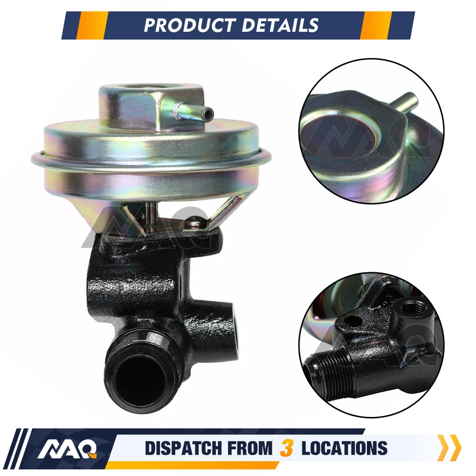 Válvula EGR EGV598 apta para Nissan Frontier Xterra Pathfinder 3,3 L V6 1998-2004 Foto 3 de 4