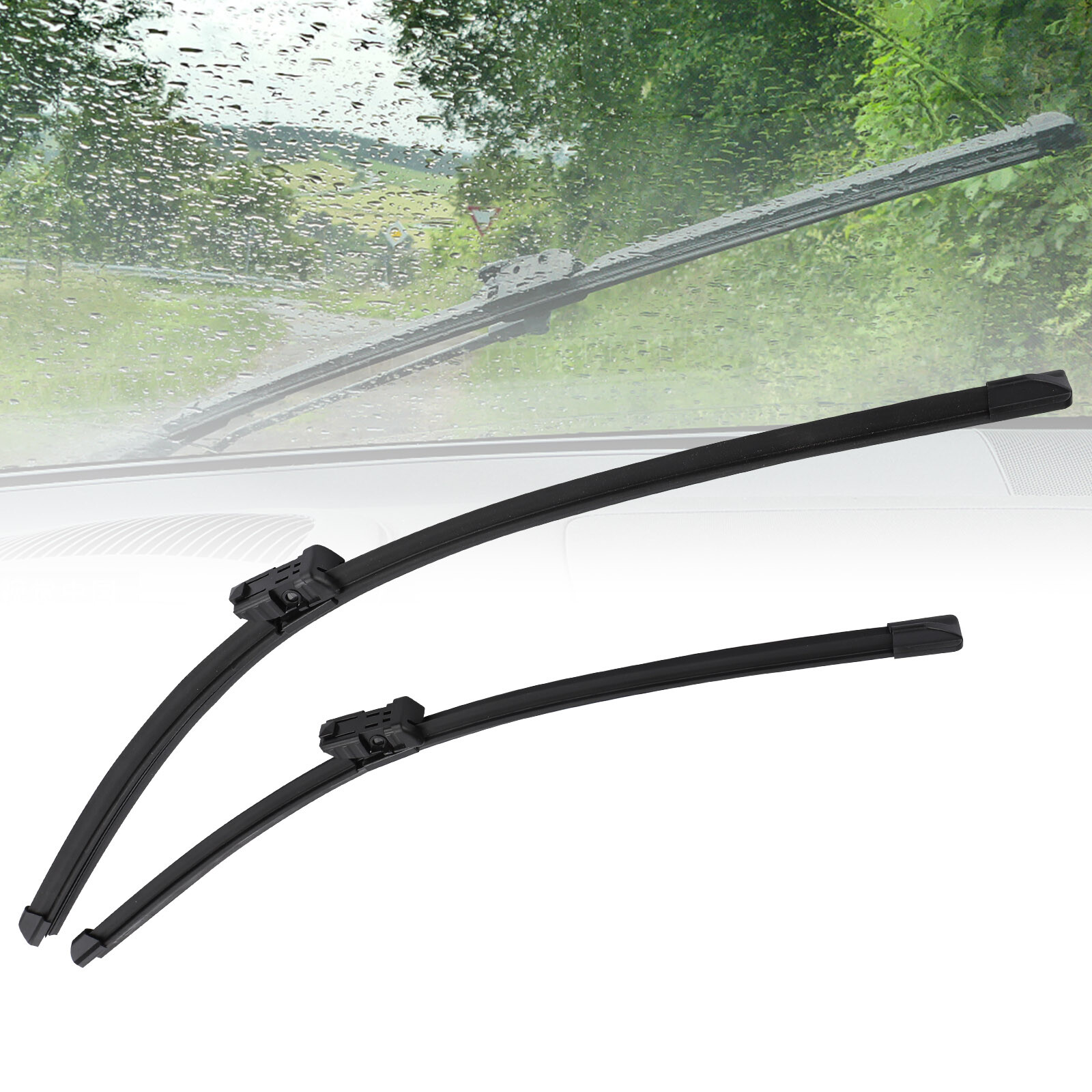 Suitable FOR AUDI A4 A5 A7 Q3 NEW A298S Aerotwin Front Wiper Blades Set