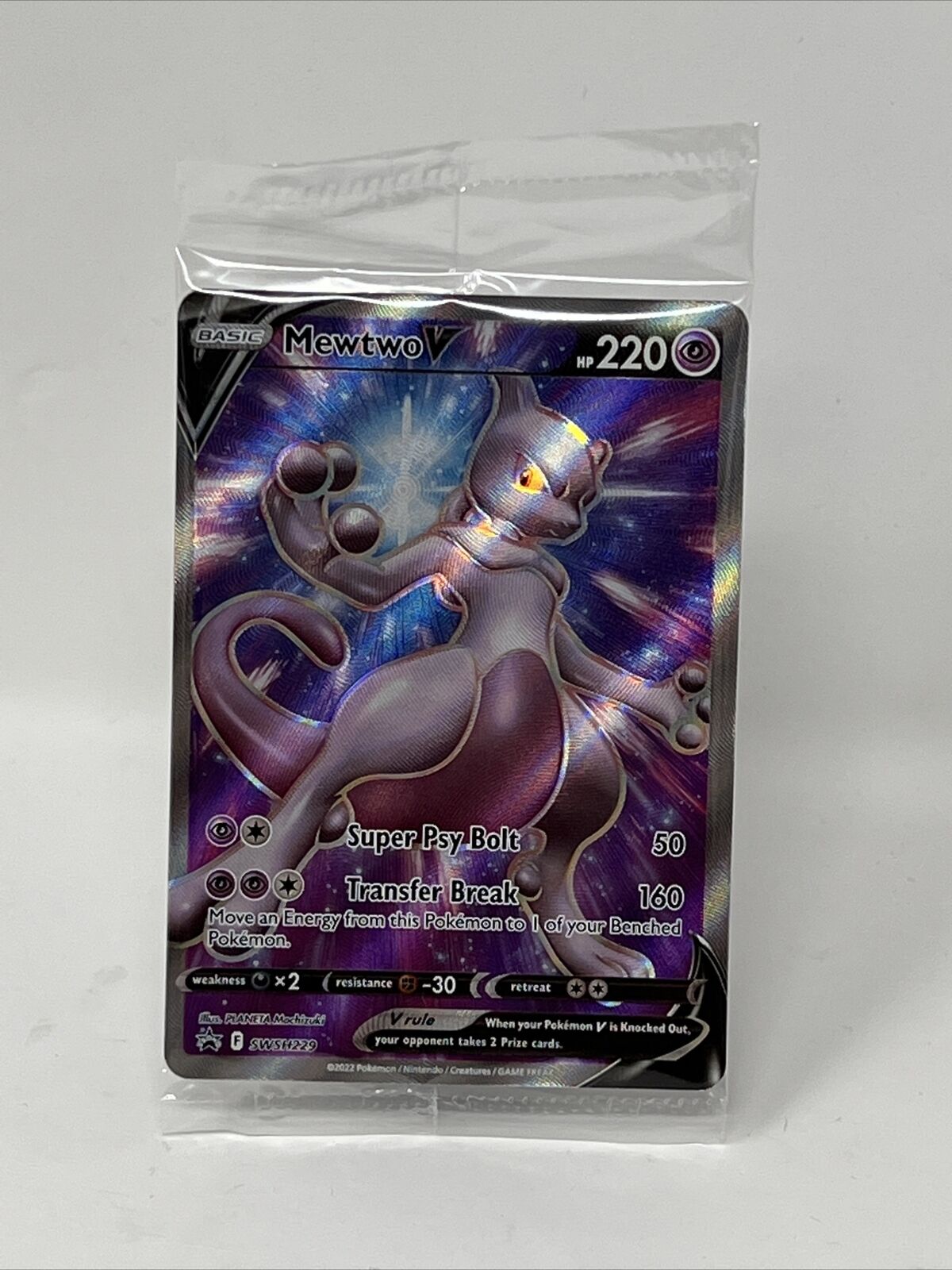 Mewtwo V Full Art Promo! Pokemon go!