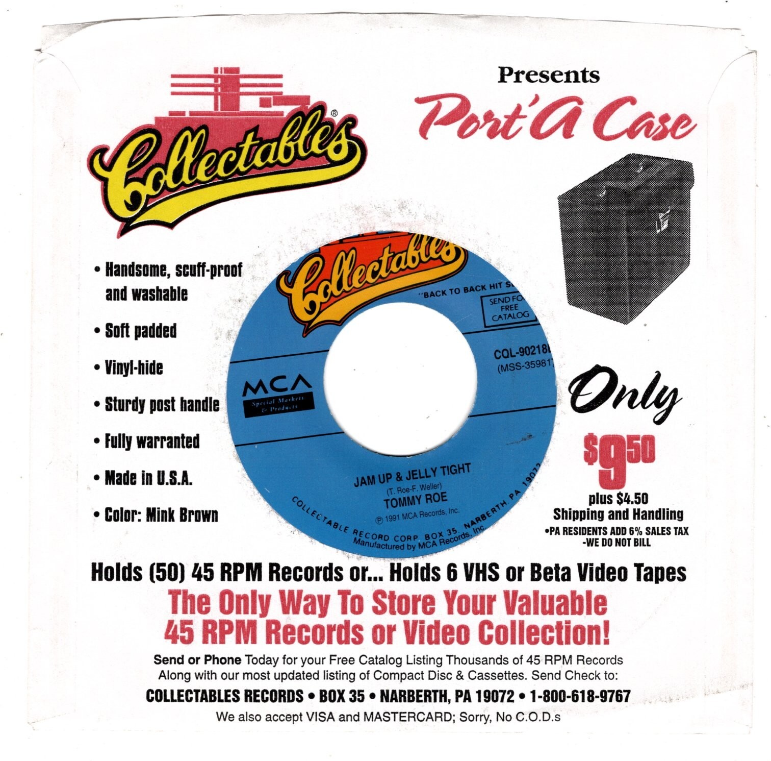 Tommy RoeJam Up And Jelly Tight/Shelia (mint) reissue eBay