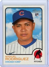 2022 Topps Heritage Manuel Rodriguez Rookie RC - Chicago Cubs