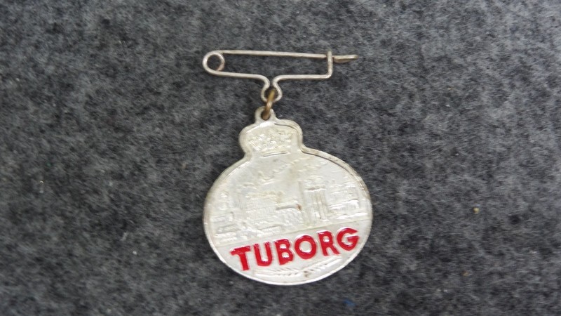 Tuborg Beer Advertising Hanging Charm Pin