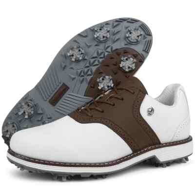 Herren Golfschuhe Outdoor Wasserdichtes Rutschfestes Training Golf Sport Schuhe
