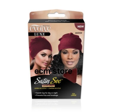 Evolve Satin Soc Large Size, Bordeaux 1429 braun 1 Stück /EBTF