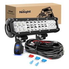 Nilight - Zh084 Led Light Bar 12inch 72w Spot Flood Combo Led Off Road Lights Nilight - Zh084 Led Light Bar 12inch 72w Spot Flood Combo Led Off Road Lights