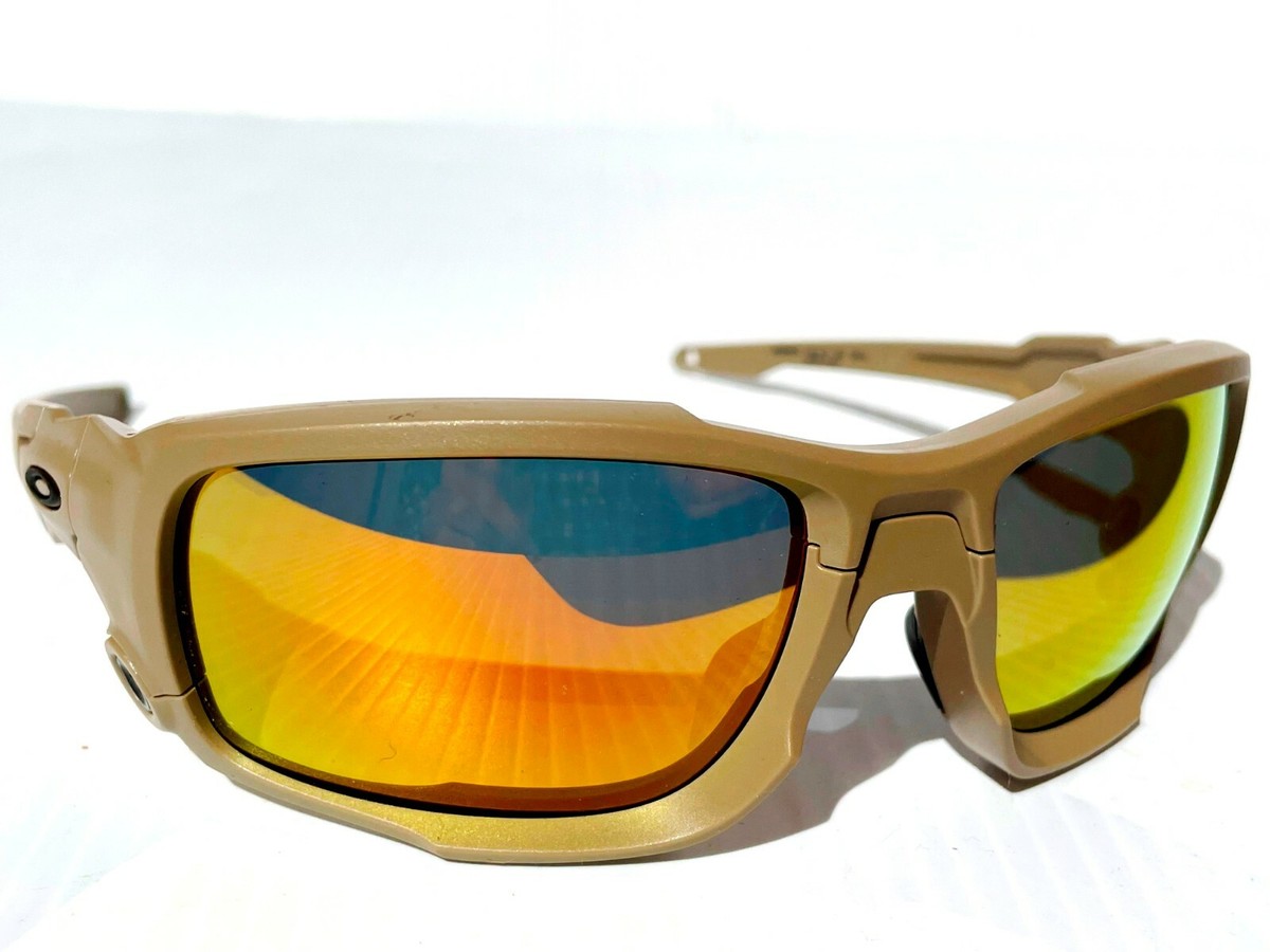 NEW Oakley SHOCKTUBE BALLISTIC Desert terrain tan Polarized NEW Oakley SHOCKTUBE BALLISTIC Desert terrain tan Polarized