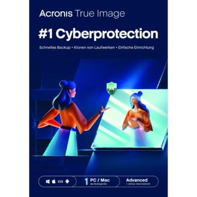 Acronis True Image Advanced | 1 Gerät | 1 Jahr |   Key schnell per Chat|ESD