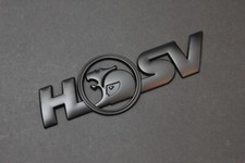 HSV Matte Black Badge Emblem for Holden Commodore Grange Senator Maloo AU