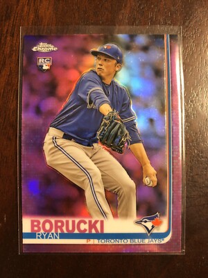 Toronto Blue Jays Ryan Borucki 2019 Topps Chrome RC #187 PINK Refractor