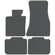 Velours Fußmatten für BMW 6 G32 GT Bj. 2017 - 2023 Automatten Passform GRAU STD