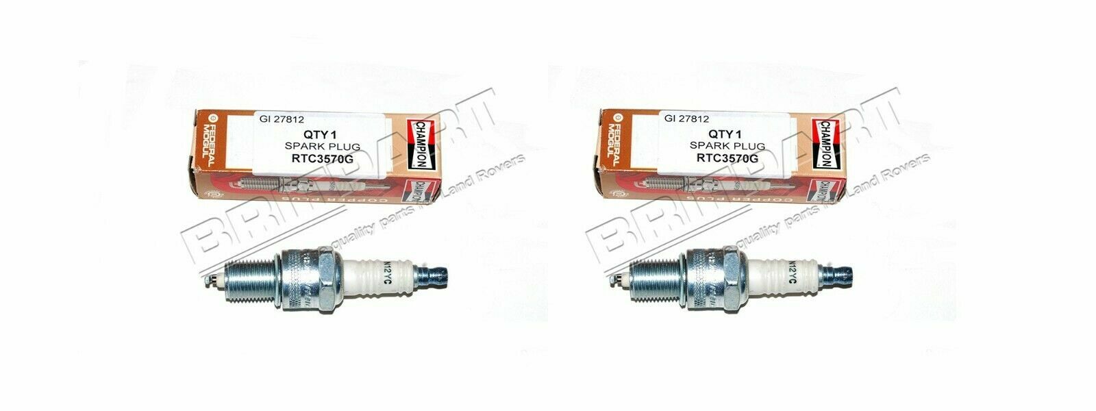 Land Rover Defender 90 110 2.25L  3.5L V8 Petrol Engine Spark Plugs x2 New