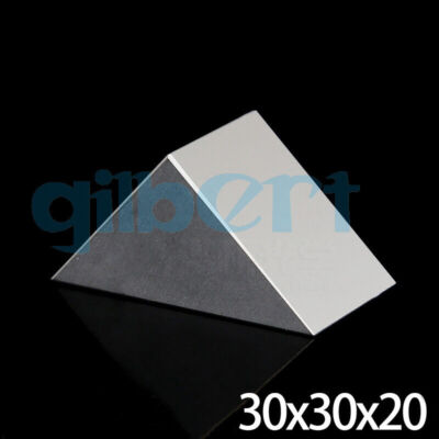 30x30x20mm Optical Glass Triangular K9 Prism Lens With Reflecting Film #T6